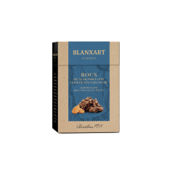 Blanxart Rocs mandlji v mlečni čokoladi 100 g