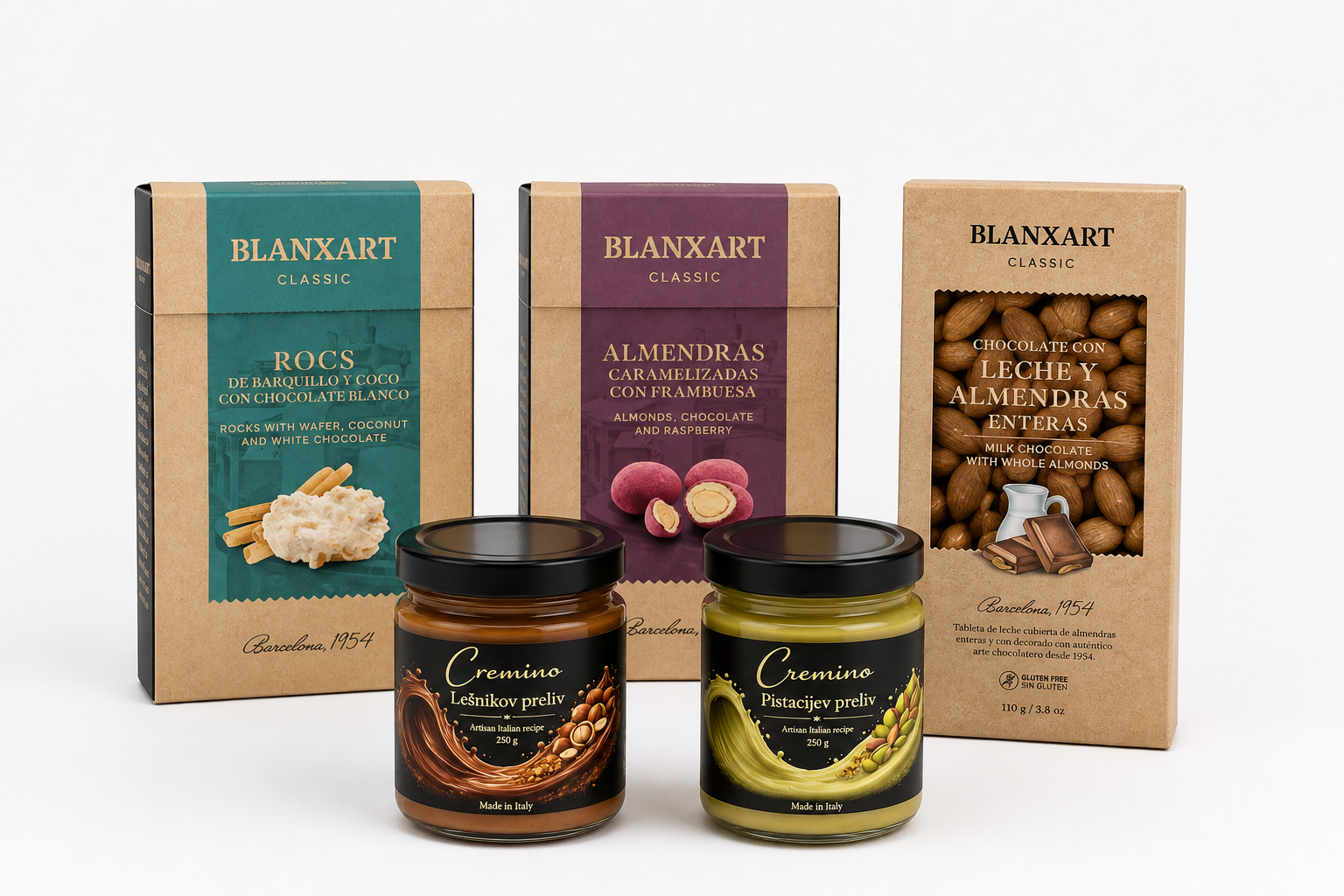 Cremino & Blanxart praline darilni paket